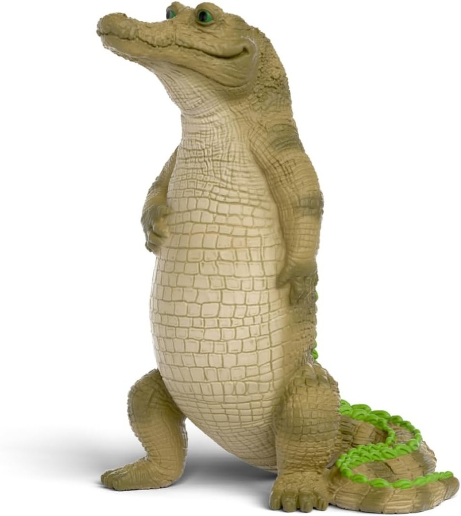 Produktbild: Schleich 14913 - Rick das Krokodil, Die Schule der magischen Tiere, Tierfigur, Höhe: 7,9 cm