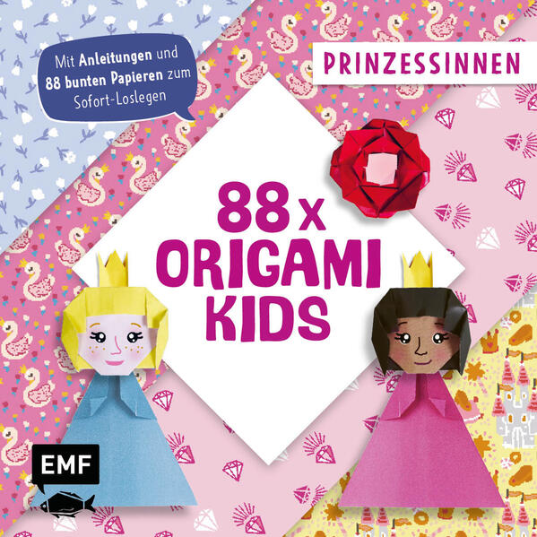 Produktbild: 88 x Origami Kids - Prinzessinnen | Thade Precht