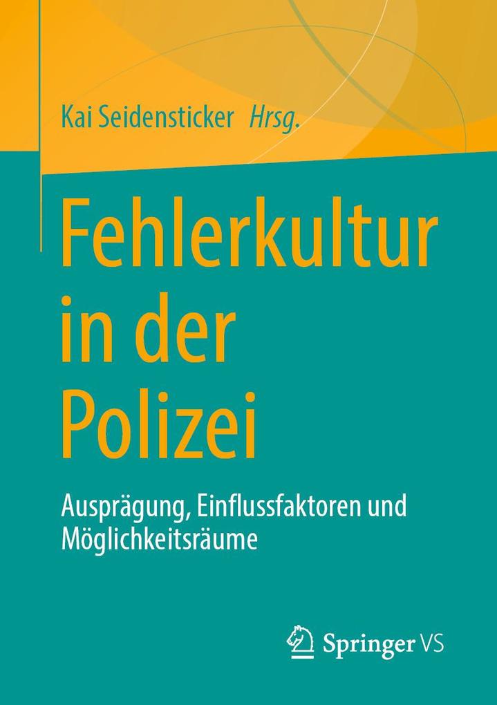 Produktbild: Fehlerkultur in der Polizei