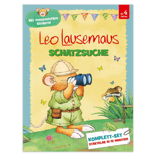 Produktbild: Leo Lausemaus - Schatzsuche Komplett-Set