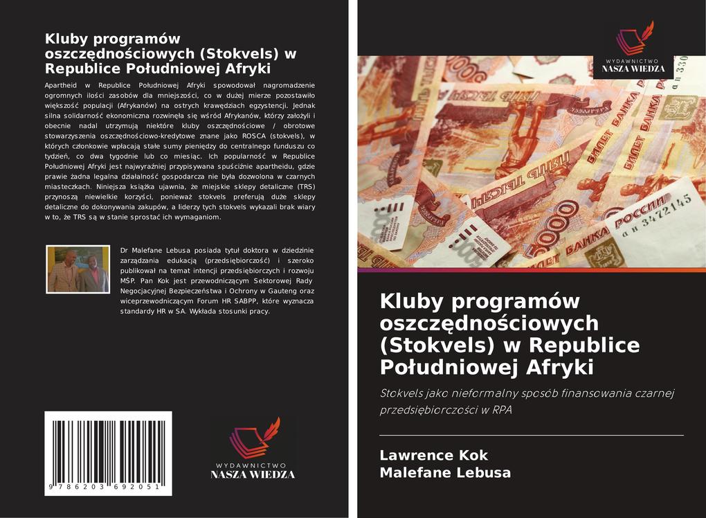 Produktbild: Kluby programów oszczdnociowych (Stokvels) w Republice Poudniowej Afryki | Lawrence Kok, Malefane Lebusa