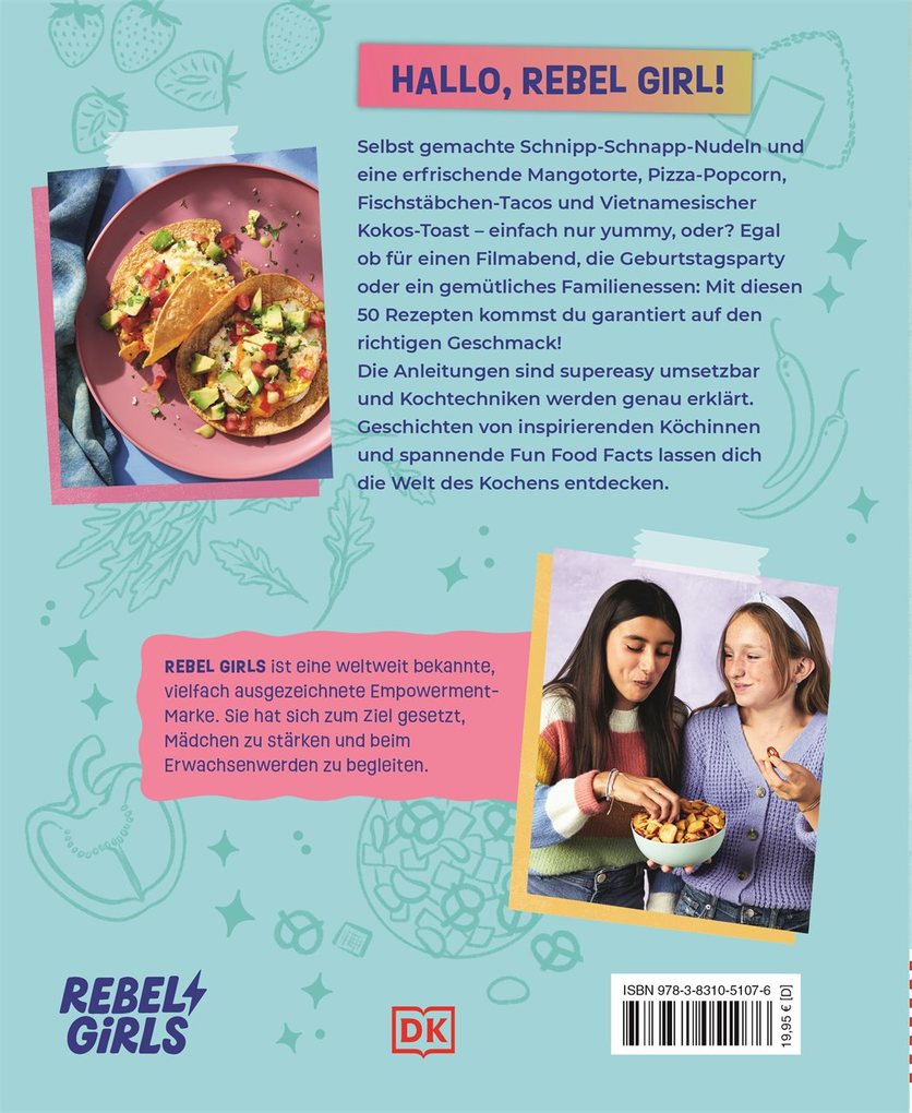 Weitere Ansicht: Rebel Girls - das Original. Cookbook for Rebel Girls