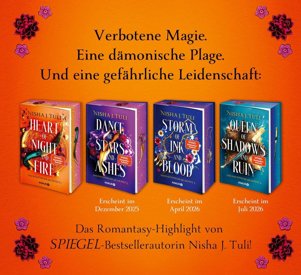 Weitere Ansicht: Heart of Night and Fire | Nisha J. Tuli
