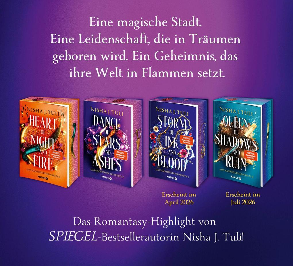 Weitere Ansicht: Dance of Stars and Ashes | Nisha J. Tuli