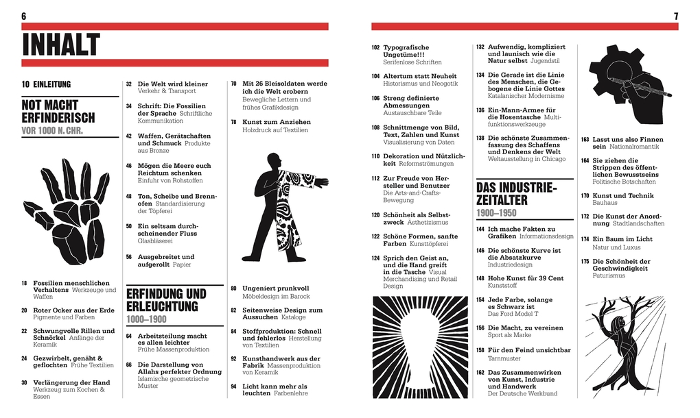 Weitere Ansicht: Big Ideas. Das Design-Buch | Milly Burroughs, Penny Craswell, Fiona Glen, Eleanor Herring, Bruce Peter