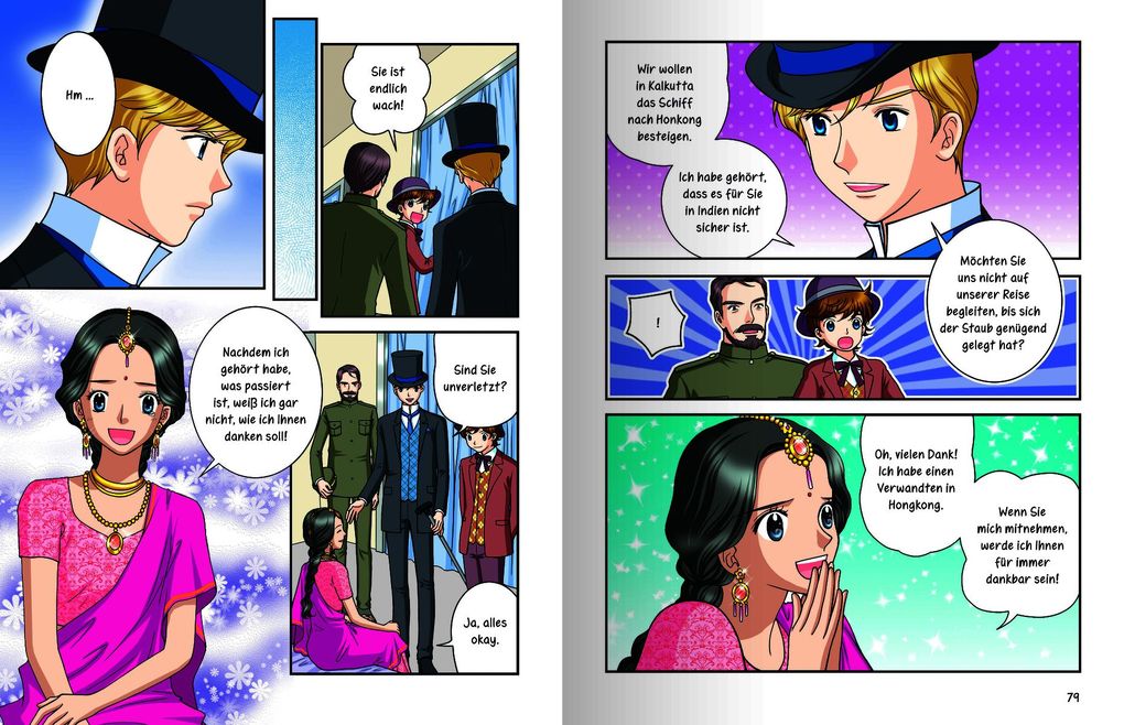 Weitere Ansicht: MANHWA - Klassiker für Kids - In 80 Tagen um die Welt | Suk-Il Eo
