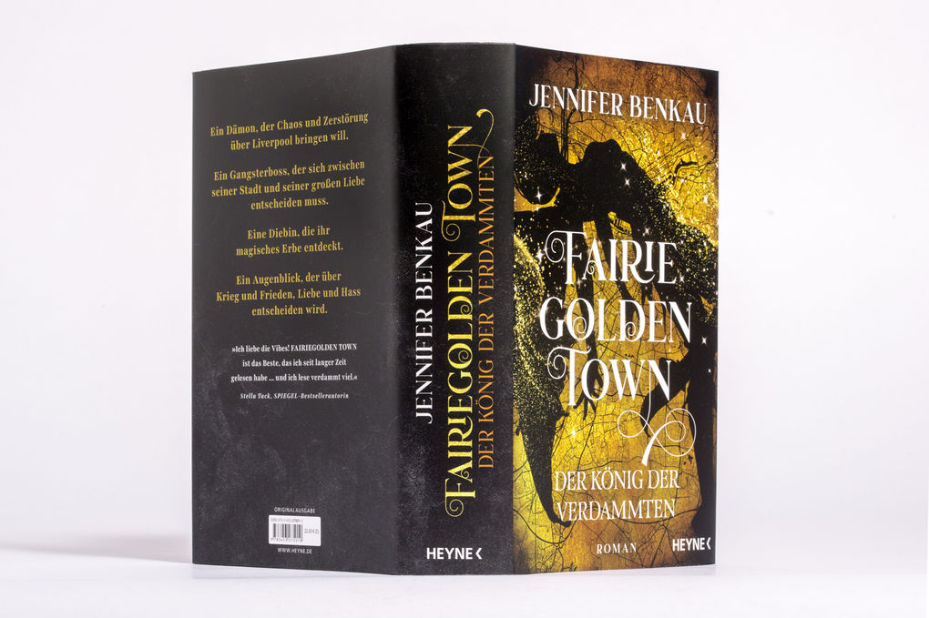 Weitere Ansicht: Fairiegolden Town - Der König der Verdammten | Jennifer Benkau