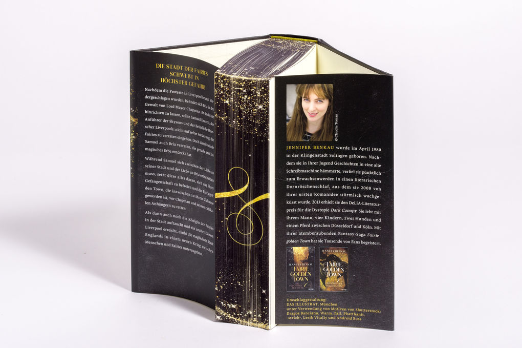 Weitere Ansicht: Fairiegolden Town - Der König der Verdammten | Jennifer Benkau