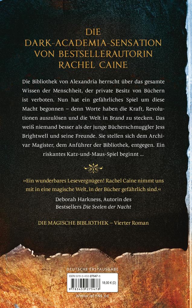 Weitere Ansicht: Feuer und Eisen - Die Magische Bibliothek | Rachel Caine