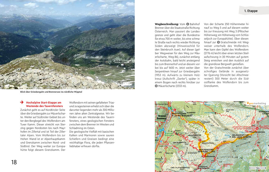 Weitere Ansicht: Südtirol-Umrundung OST - Der neue Weitwanderweg entlang der Landesgrenze | Hanspaul Holzmann