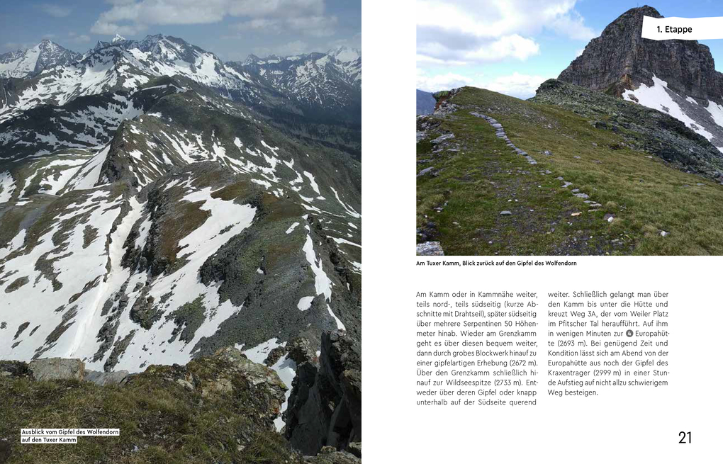 Weitere Ansicht: Südtirol-Umrundung OST - Der neue Weitwanderweg entlang der Landesgrenze | Hanspaul Holzmann