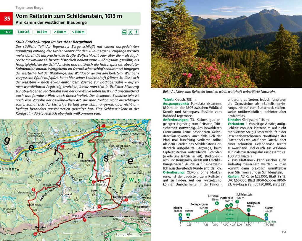 Weitere Ansicht: ROTHER Wanderbuch Wilde Wege Ammergau - Wetterstein - Karwendel - Bayerische Voralpen | Mark Zahel