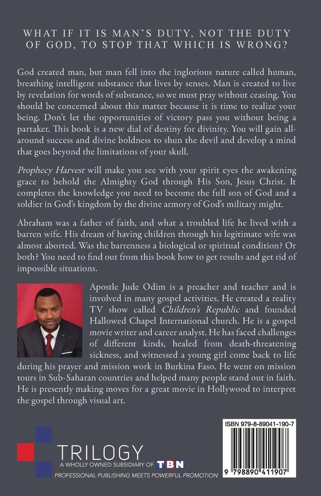 Weitere Ansicht: Prophecy Harvest | Jude Odim