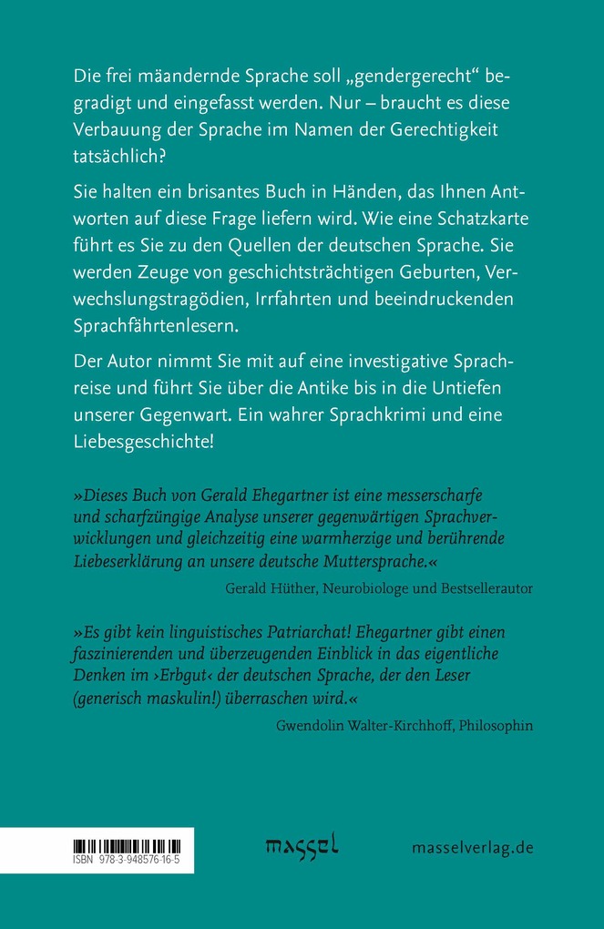 Weitere Ansicht: Ausgegendert | Gerald Ehegartner