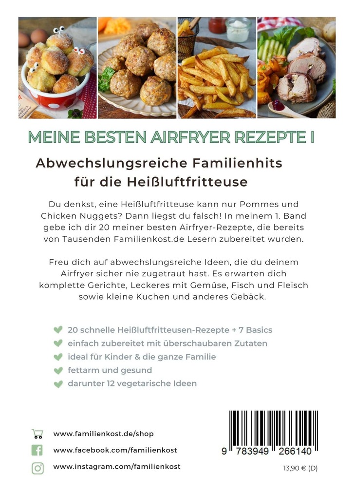 Weitere Ansicht: Meine besten Airfryer Rezepte | Jenny Böhme