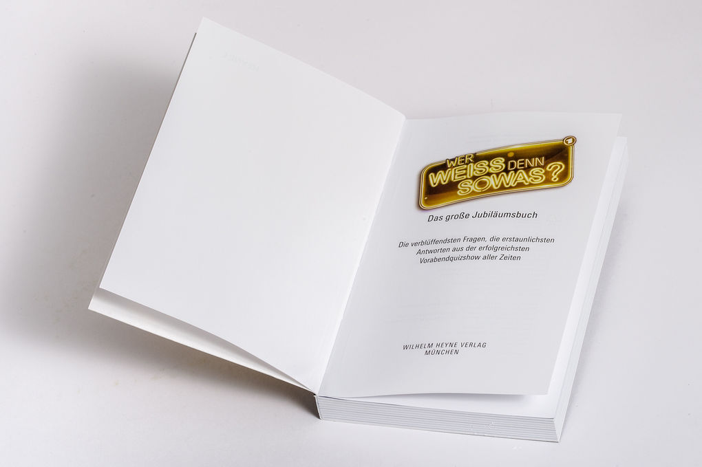 Weitere Ansicht: "Wer weiß denn sowas?" - Das große Jubiläumsbuch | Heyne Verlag