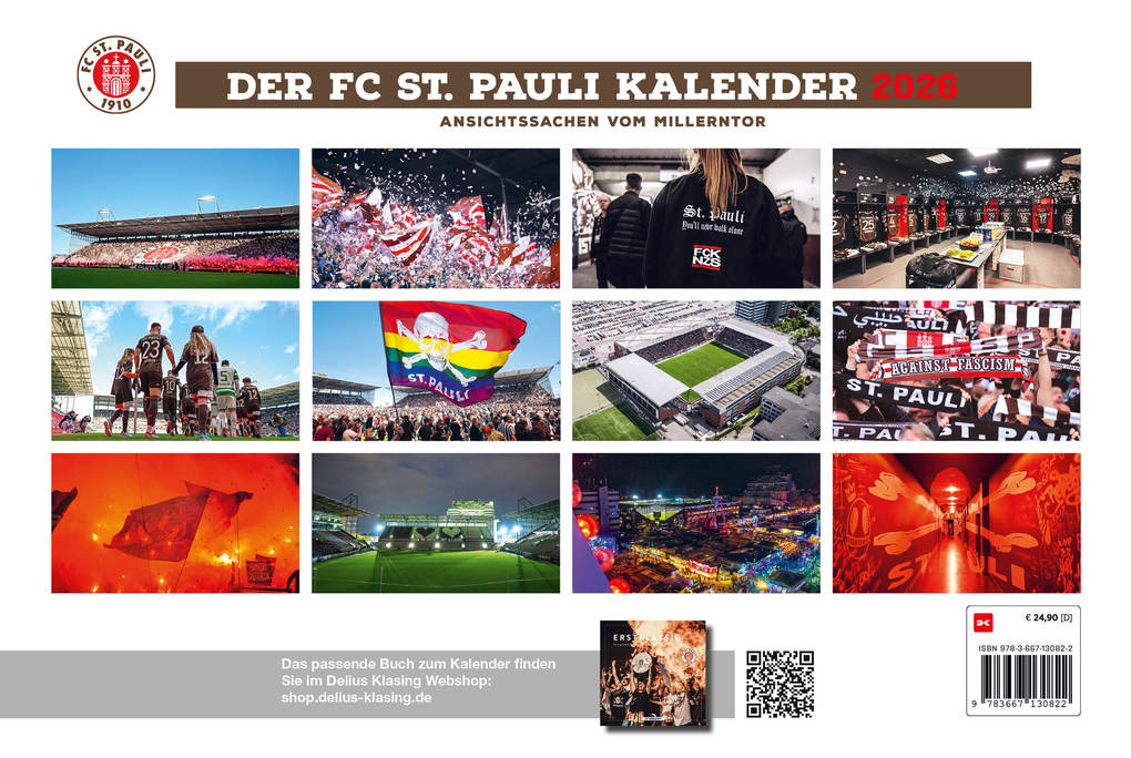 Weitere Ansicht: Der FC St. Pauli Kalender 2026
