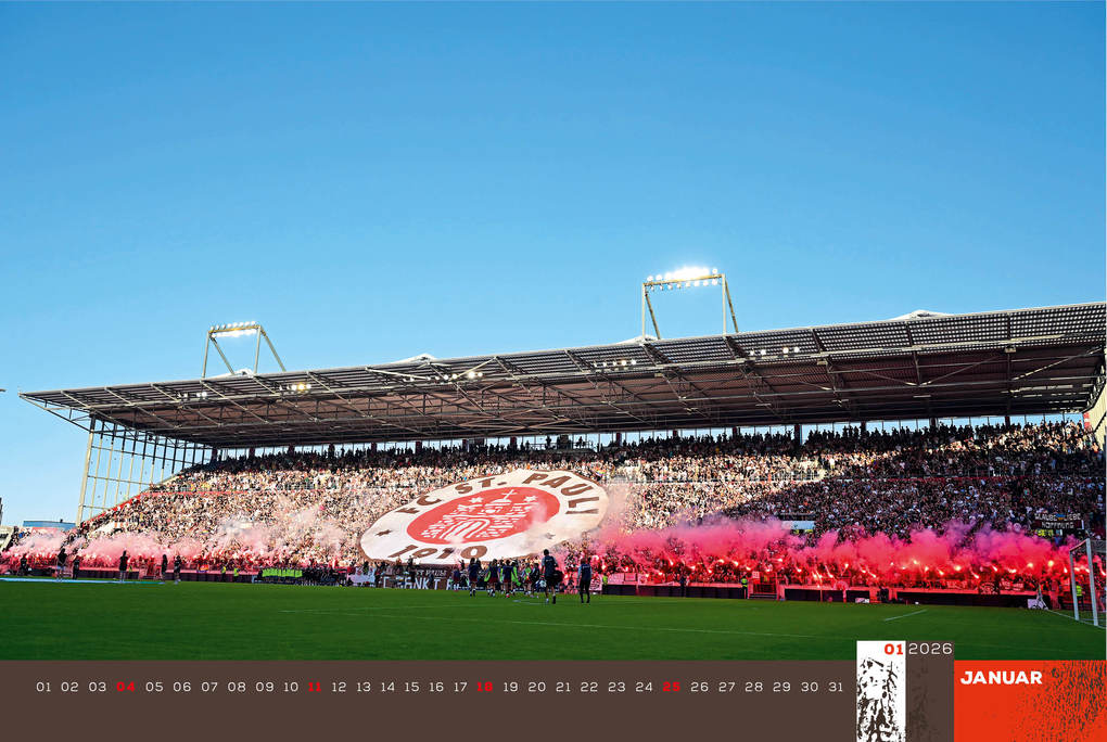 Weitere Ansicht: Der FC St. Pauli Kalender 2026
