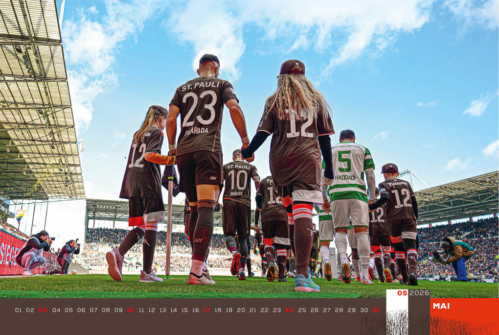 Weitere Ansicht: Der FC St. Pauli Kalender 2026