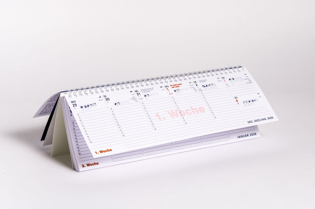 Weitere Ansicht: Das Mondjahr 2026 - Wochenkalender | Johanna Paungger, Thomas Poppe