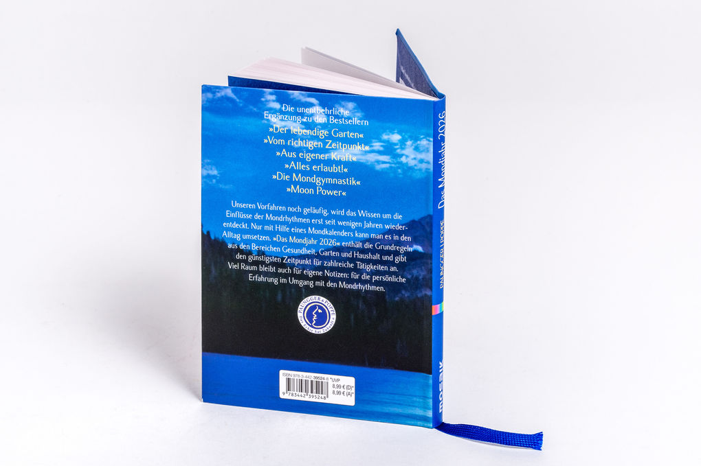 Weitere Ansicht: Das Mondjahr 2026 - Der farbige Taschenkalender | Johanna Paungger, Thomas Poppe