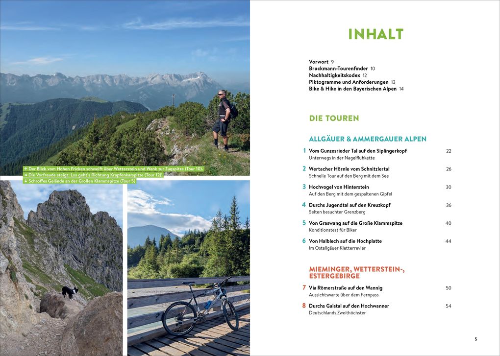 Weitere Ansicht: Bike & Hike in den bayerischen Alpen | Arnold Zimprich