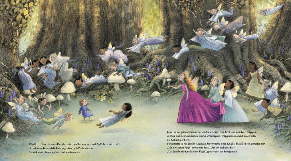 Weitere Ansicht: Fenja und der Wirbel im Feenwald | Briony May Smith