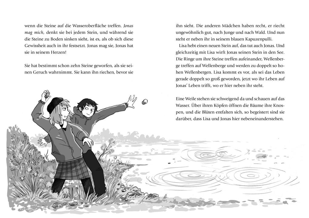 Weitere Ansicht: Lisa mit einem Herz drum rum | Kjersti Annesdatter Skomsvold