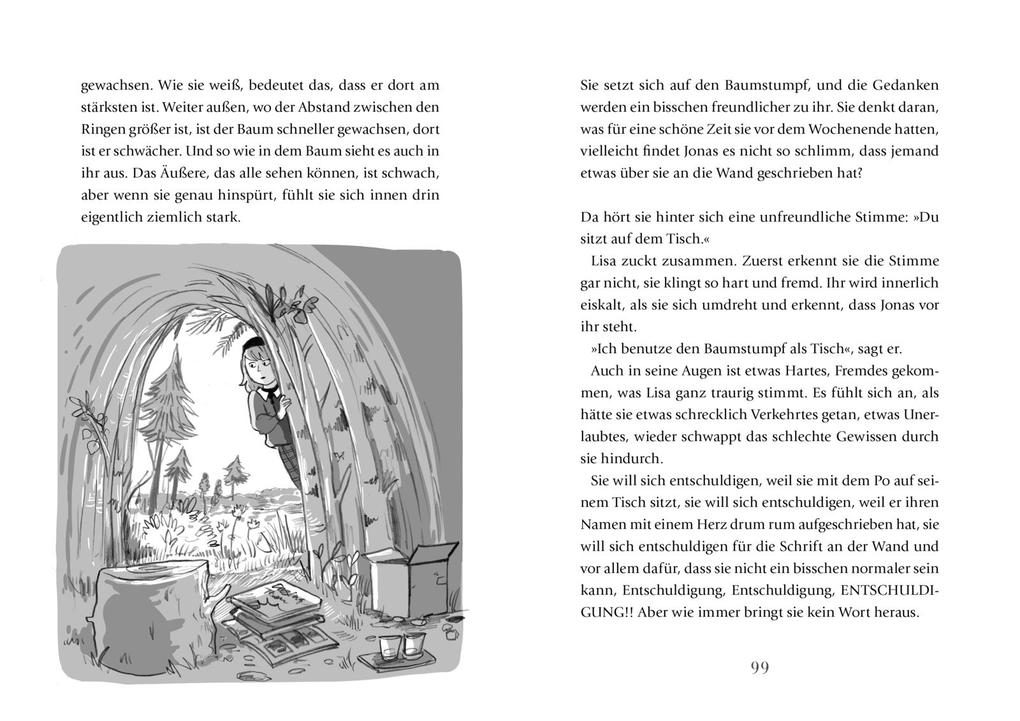 Weitere Ansicht: Lisa mit einem Herz drum rum | Kjersti Annesdatter Skomsvold