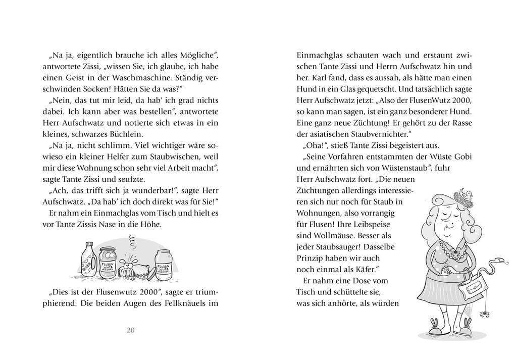 Weitere Ansicht: Andersgasse 7 1: Ein Fall für den fantastischen Flusenwutz | Christiane Schreiber