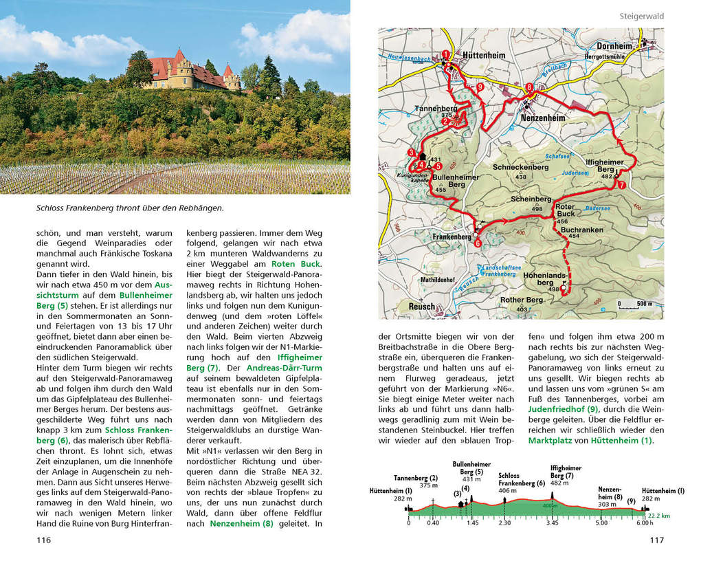 Weitere Ansicht: Fränkische Wanderberge - Die schönsten Touren | Gerhard Heimler