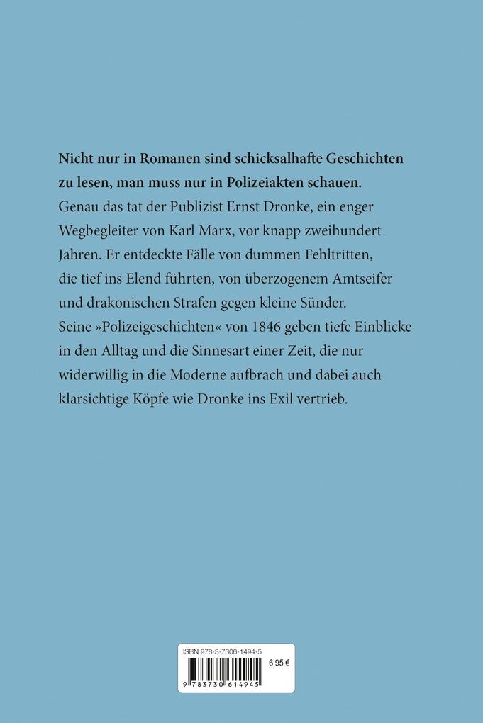 Weitere Ansicht: Polizeigeschichten | Ernst Dronke