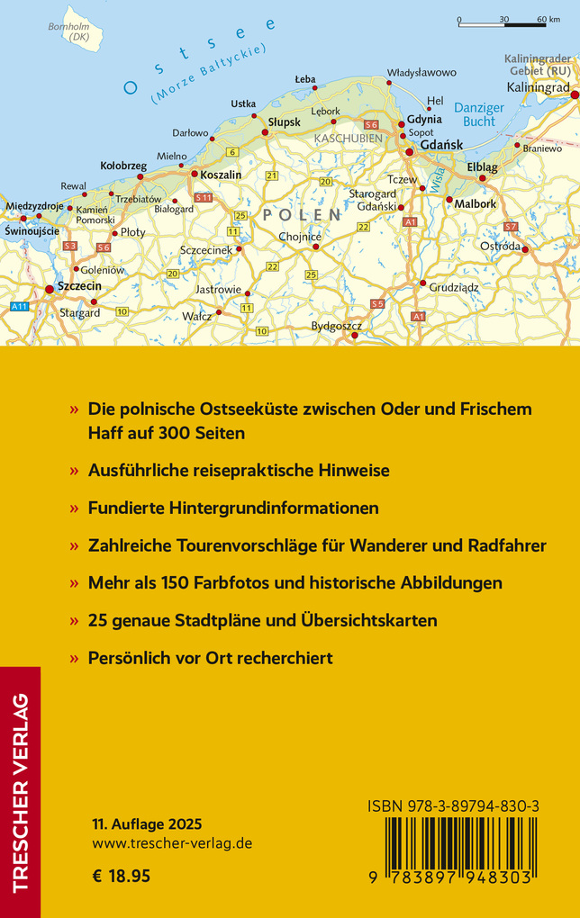 Weitere Ansicht: TRESCHER Reiseführer Polnische Ostseeküste | André Micklitza