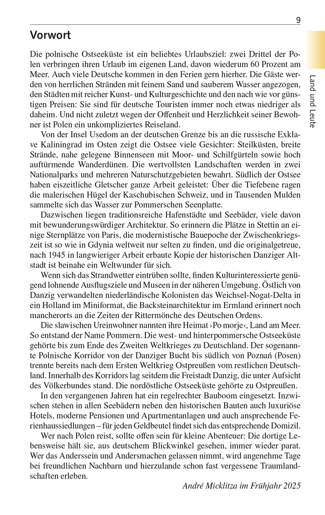 Weitere Ansicht: TRESCHER Reiseführer Polnische Ostseeküste | André Micklitza