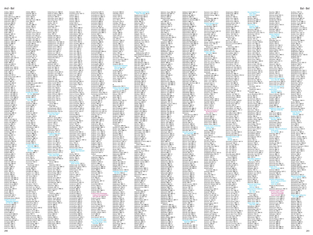 Weitere Ansicht: Großbritannien - Nordirland, Autoatlas 1:200.000 - 1:266.000, freytag & berndt