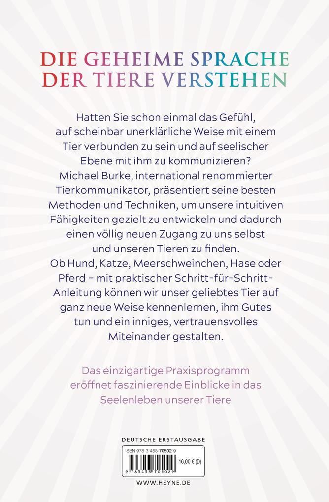 Weitere Ansicht: Intuitive Tierkommunikation | Michael Burke