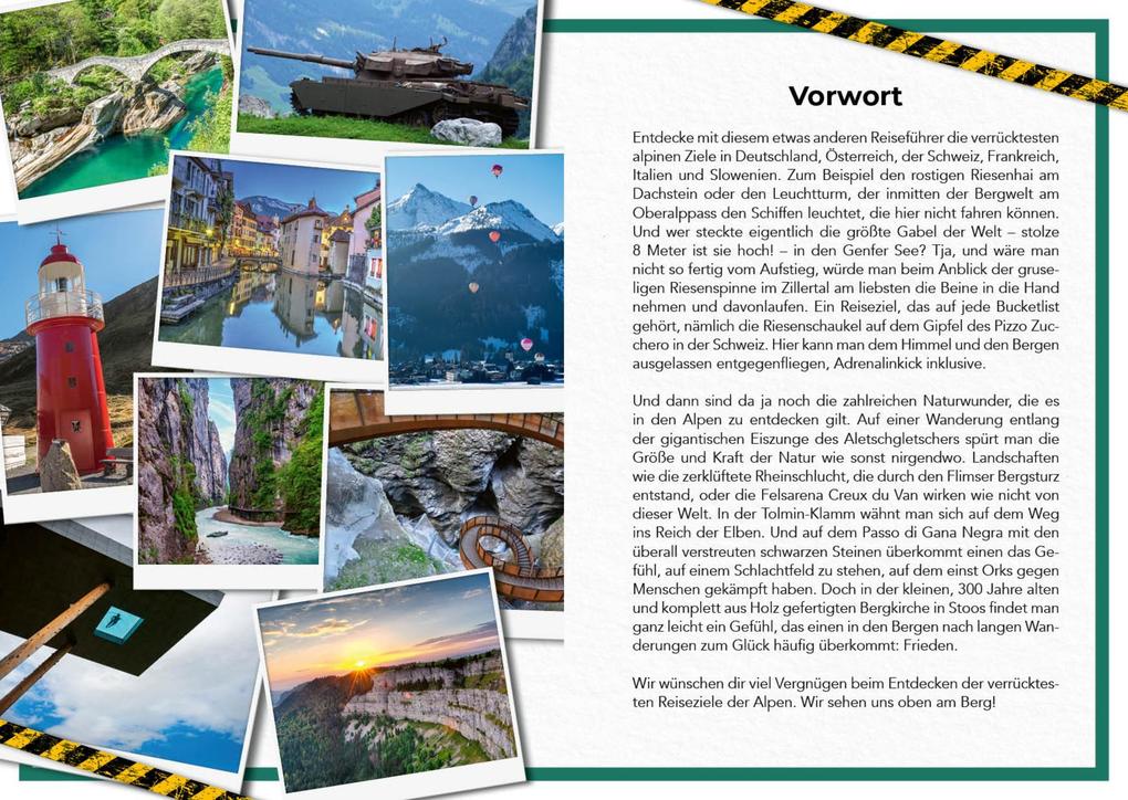 Weitere Ansicht: Der verrückteste Reiseführer für die Alpen | Corinna Böck, Daniel Wiechmann