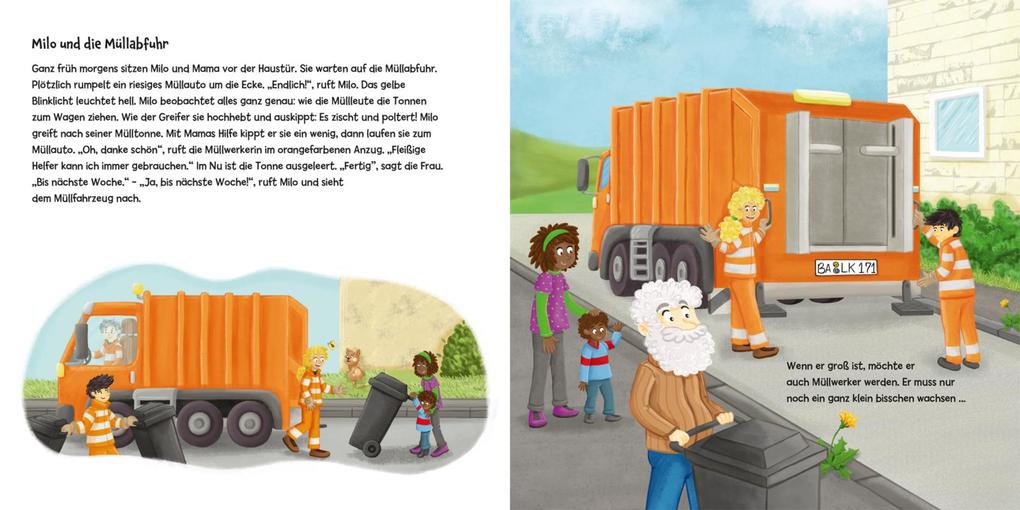 Weitere Ansicht: Mein erstes Geschichten-Bilder-Buch: Unterwegs mit Fahrzeugen | Sandra Grimm