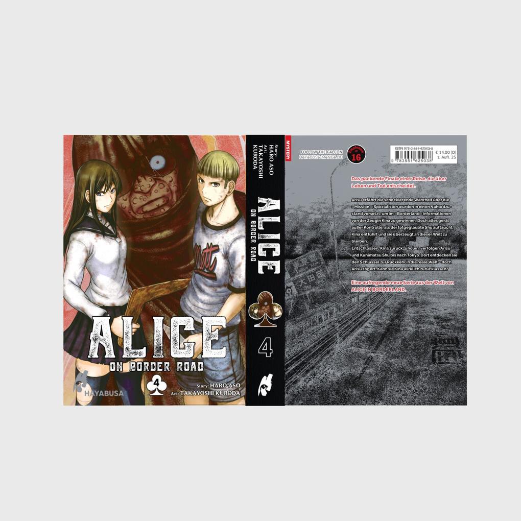 Weitere Ansicht: Alice on Border Road: Doppelband-Edition 4 | Haro Aso