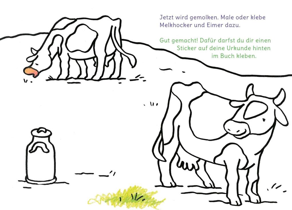 Weitere Ansicht: Mein erstes kleines Malbuch: Bauernhof