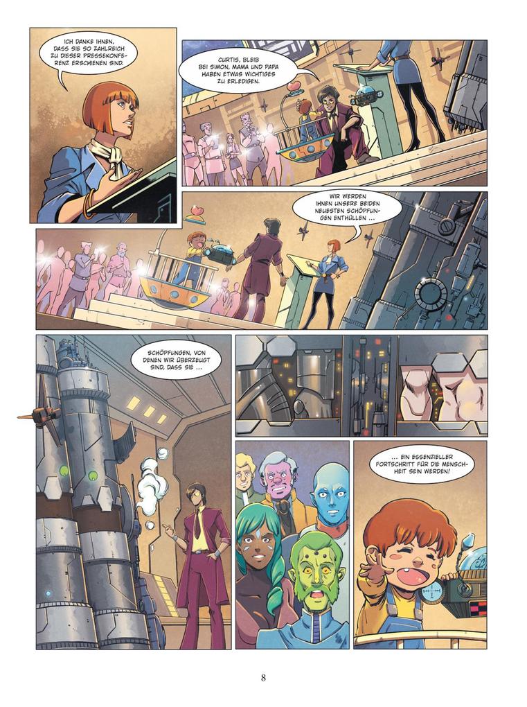 Weitere Ansicht: Captain Future Luxusausgabe | Sylvain Runberg