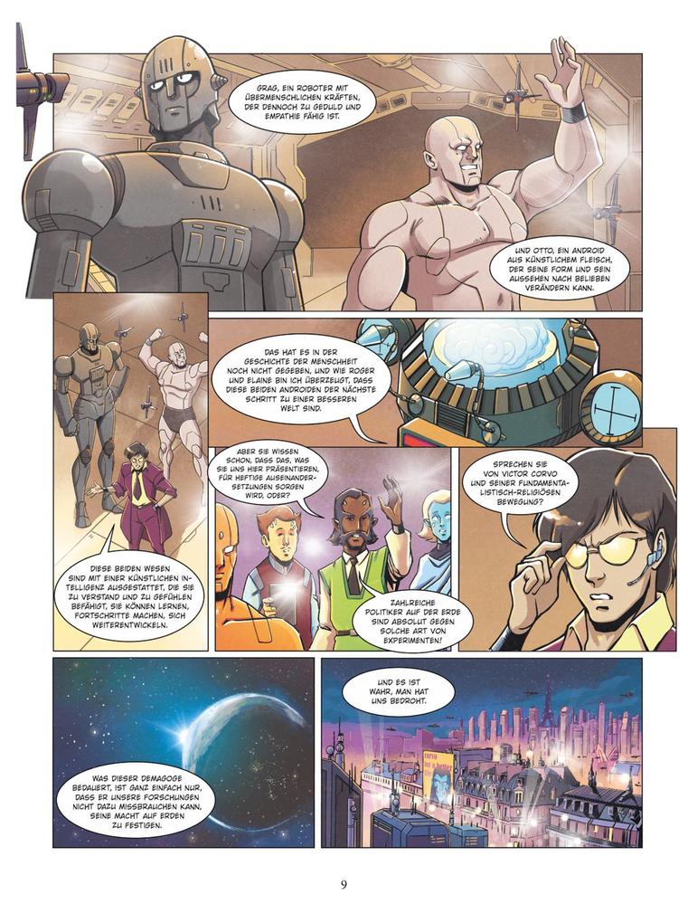 Weitere Ansicht: Captain Future Luxusausgabe | Sylvain Runberg