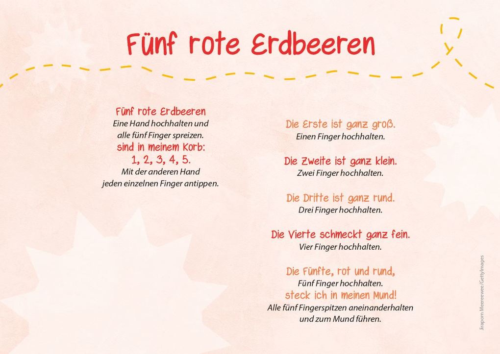 Weitere Ansicht: Die Kita-Jahreszeiten-Karten: 32 Mitmachgedichte für den Sommer | Verena Hafner