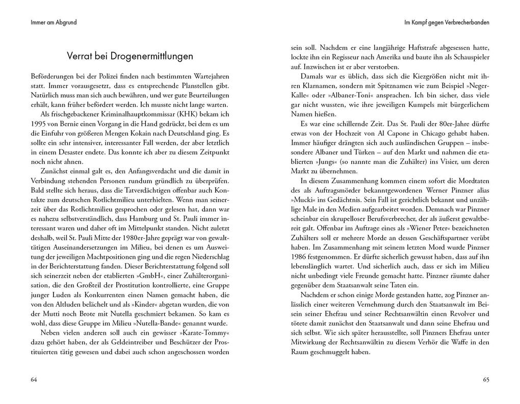 Weitere Ansicht: Immer am Abgrund | Klaus-Peter Lipphaus