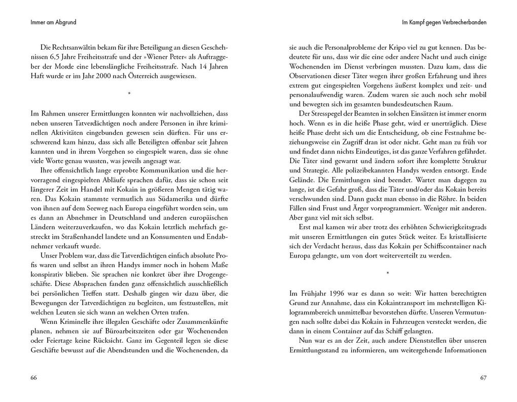 Weitere Ansicht: Immer am Abgrund | Klaus-Peter Lipphaus