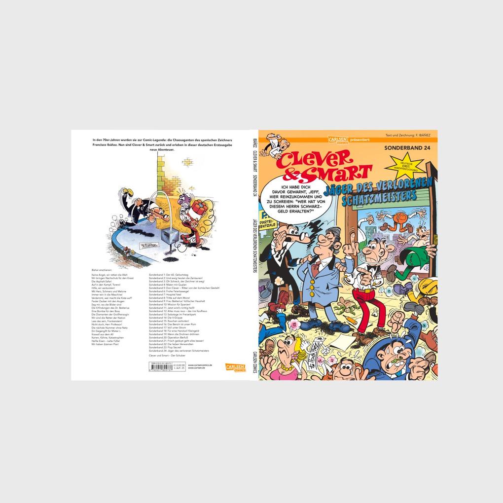 Weitere Ansicht: Clever und Smart Sonderband 24: Jäger des verlorenen Schatzmeisters | Francisco Ibáñez