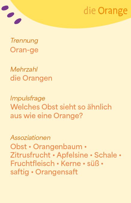 Weitere Ansicht: Wortschatzkärtchen: Lebensmittel | Esther Zulauf