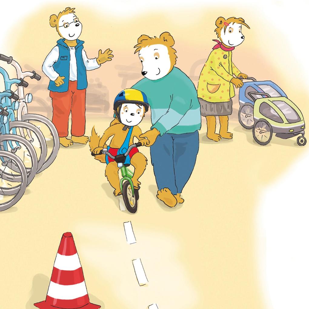 Weitere Ansicht: Maxi Pixi 486: Bobo Siebenschläfer kann schon Rad fahren | Markus Osterwalder