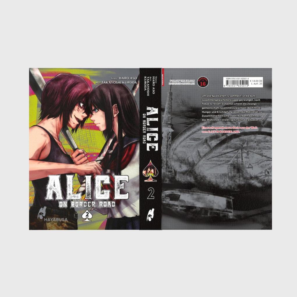 Weitere Ansicht: Alice on Border Road: Doppelband-Edition 2 | Haro Aso