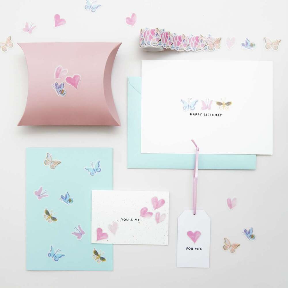 Weitere Ansicht: Washi Sticker Painted Love FSC MIX